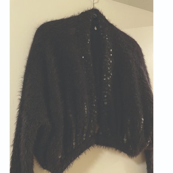Anthropologie Knitted & Knotted - Black - Size M - Picture 4 of 6